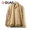 SILAS BACK ACTION PLEATED HEM RIB JACKET BEIGE 110201021016画像