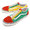 VANS ANAHEIM FACTORY OLD SKOOL 36 DX OG RED/OG EMERALD/OG YELLOW VN0A38G2XFM画像