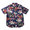 APPLEBUM Island Flower S/S Shirt NAVY画像