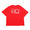 FILA NAIJEL GRAPH LOGO T-SHIRT RED FM9775-11画像