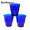 Ron Herman × DURALEX PICARDIE SAPPHIRE GLASS 3PCS NAVY画像