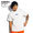 DOUBLE STEAL EMBROIDERY BOX T-SHIRT -WHITE/BLUE- 992-12006画像