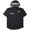 AVIREX SS STRETCH HOOD ZIP SHIRT BLACK 6105092-09画像