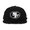 NEW ERA SAN FRANCISCO 49ERS 9FIFTY SNAPBACK CAP BLACK-WHITE NESFF073画像