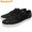 Timberland UNION WHARF Leather And Fabric Derby Sneaker Black Canvas A2DMQ画像