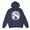 Suspicious Antwerp The Voyager Hoodie NAVYxWHITE画像