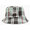 STUSSY Big Logo Madras Bucket Hat 132978画像