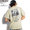 DOUBLE STEAL WALL PHOTO T-SHIRT -LIGHT GRAY- 903-14036画像
