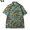 MINOS KOISA LEAF ALOHA SHIRT (BLACK) MNU20-SH01画像