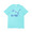 PUMA CLOUD PACK WS GRAPHIC TEE BLUE TURQUOISE 597026-35画像