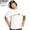 DOUBLE STEAL SIMPLE STICK DOU T-SHIRT -WHITE/BLACK- 974-14064画像