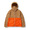 THE NORTH FACE COMPACT JACKET UTILITY BROWN / HERITAGE ORANGE NP71830-UH画像