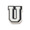 crocs Jibbitz Letter U 10007014画像