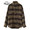 GOLD ALPACA WOOL SHAGGY CHECK C.P.O JACKET GL14661画像