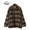 GOLD ALPACA WOOL SHAGGY CHECK TRACK JACKET GL14660画像