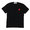 PLAY COMME des GARCONS MENS Double Red Heart S/S T-Shirt BLACK画像