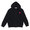 PLAY COMME des GARCONS MENS Double Red Heart Zip Hooded Sweatshirt BLACK画像