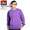 BEN DAVIS MINI GORILLA EMB CREWNECK SWEAT -PURPLE- I-0780079画像
