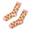 ellesse Tennisball Socks PINK EHA00104-PN画像