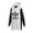 adidas HOODIE WHITE/BLACK FL4127画像