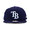 NEW ERA TAMPA BAY RAYS 9FIFTY SNAPBACK CAP NAVY NETBD023画像