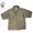CORONA CS006-20-02 T-54 JAC SHIRT COTTON TYPEWRITER CLOTH dark khaki画像