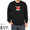 TOY MACHINE Monster Marked Embroidery Crew Sweat TMFASW16画像