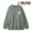 SILAS HEAVY WEIGHT FLEECE PRINTED CREW GREEN 110203013011画像
