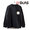 SILAS HEAVY WEIGHT FLEECE PRINTED CREW BLACK 110203013011画像