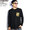 DOUBLE STEAL POCKET L/S T-SHIRT -BLACK/LEOPARD- 904-14051画像