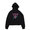 GUESS HOODY ICON FLEECE BLACK W0BQ04K68I0-JBL画像