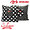 COOKMAN Cushion Pocket Cover Dots & Big Dots BLACK画像