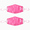 PUMA FACE MASK II (SET OF 2) GLOWING PINK-PRETTY PINK 054100-01画像