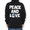 STUSSY Peace & Love Hooded Sweat 1924600画像