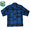 FILSON 10043 MACKINAW WOOL CRUISER JACKET cobalt blue x black画像