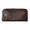 HTC Round Zip Long Wallet BROWN画像