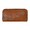 HTC Round Zip Long Wallet LIGHT BROWN画像
