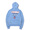 JORDAN BRAND AS M J FTL FLC PO GFX HOODIE SIGNAL BLUE CV2368-403画像