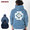 ANIMALIA INDIGO Z/U HOODIE - CHIMAYO AN21S-SW03画像