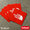 THE NORTH FACE TNF Square Logo Sticker Mini RED NN32015画像