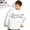 GLIMCLAP Message logo printed design long sleeves T-shirt 10-23-GLS-CB画像