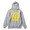 DRAKECEREAL × AKTR × Kinetics ICON HOODY GRAY KS21SHS01画像