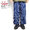 COOKMAN WIDE CHEF PANTS STRIPE NAVY 231-11840画像