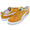 PUMA SUEDE VINTAGE HONEY MUSTARD-PUMA WHITE 374921-01画像