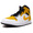 JORDAN BRAND AIR JORDAN 1 MID WHITE/BLACK/UNIVERSITY GOLD 554724-170画像