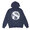 Suspicious Antwerp The Voyager Hoodie NAVYxWHITE画像