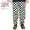 COOKMAN WAITER'S PANTS CHECKER -BLACK- 231-11857画像