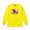 Kinetics PLANNING L/S T-SHIRT YELLOW KS21LST02画像