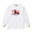 Kinetics PLANNING L/S T-SHIRT WHITE KS21LST02画像