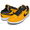 NIKE AIR JORDAN 1 LOW university gold/black-white 553558-700画像